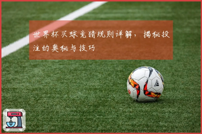 世界杯买球竞猜规则详解，揭秘投注的奥秘与技巧